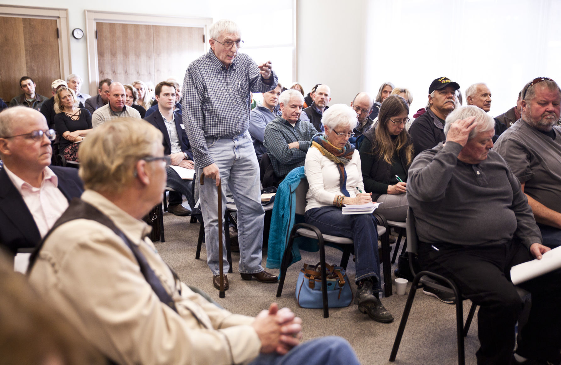 Edward Banderob expresses concern about heavy metals in the neighborhood